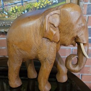 Wood Carved Elephant